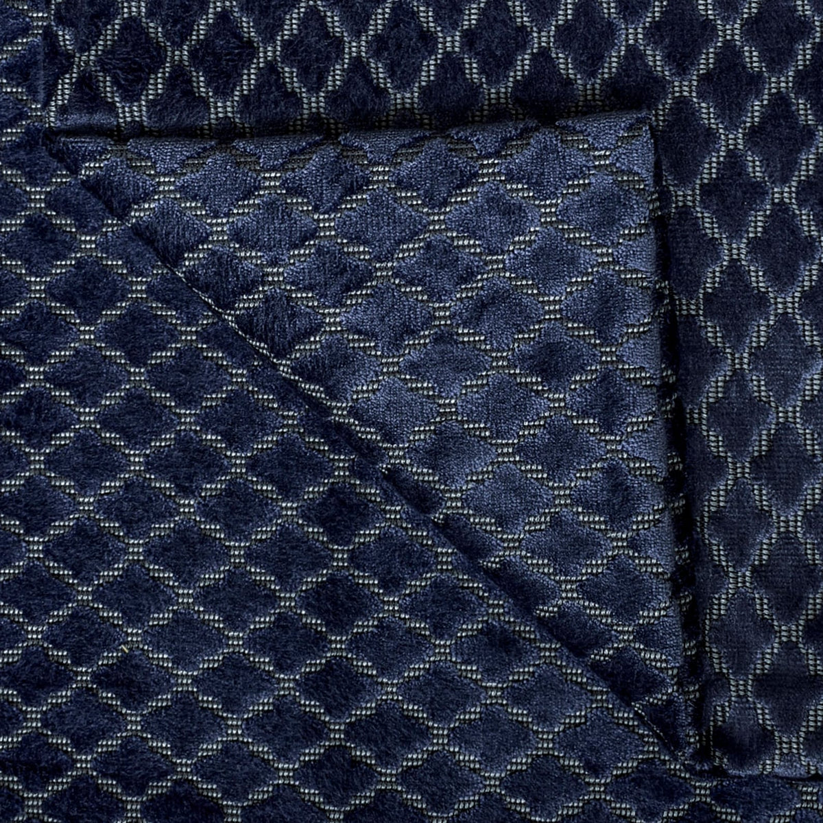 Hudson 43 Upholstery Velvet Fabric 56-Navy