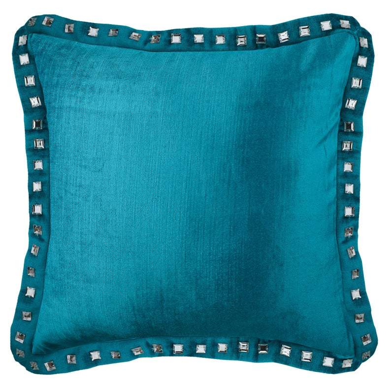 Turquoise euro pillow outlet shams