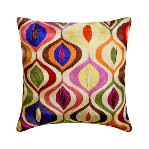 Floral Throw Pillow Covers, Coral Red, Orange, Gray Geometric Pillows,  Trellis, Striped Cushion Cover, Toss Pillow Case, Unique Pillow -  UK