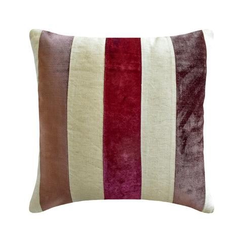 Fuchsia Berry Velvet Decorative Throw Pillow Cover