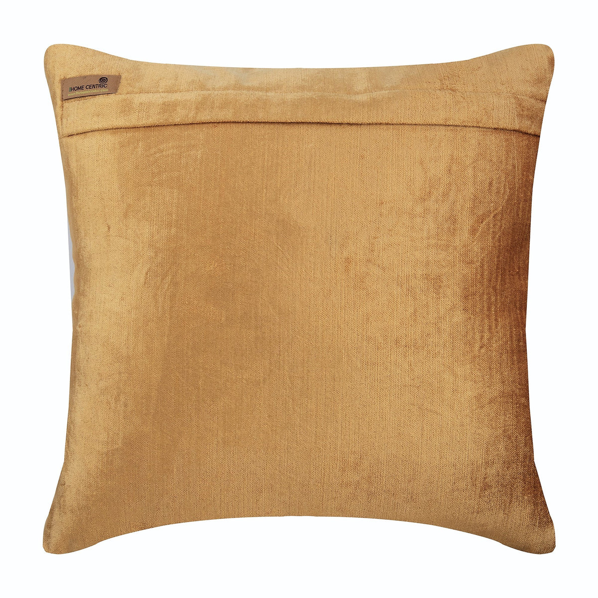 Gold Cotton Velvet Throw Pillow Cover, Designzillas – The HomeCentric