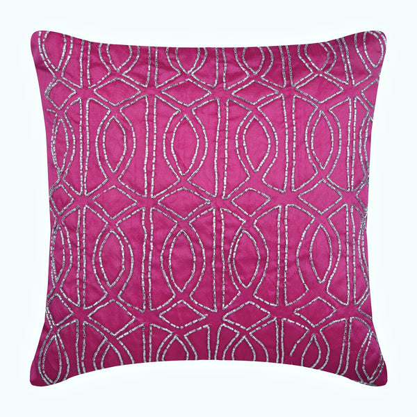 Fuschia 2024 throw pillow