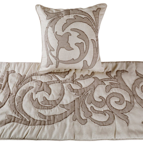 Arrayan 5: Bed scarf and cover pillows set – Aieka Hand Woven Elements